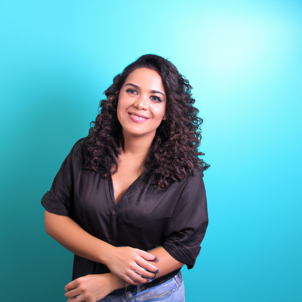 Cliente mulher empreendedora com sorriso e autoconfiança